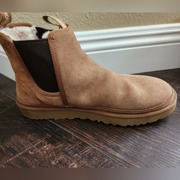 UGG Neumel Chelsea Men\'s Classic Boots Chestnut Brown Size 13 USED CONDITION main image 7